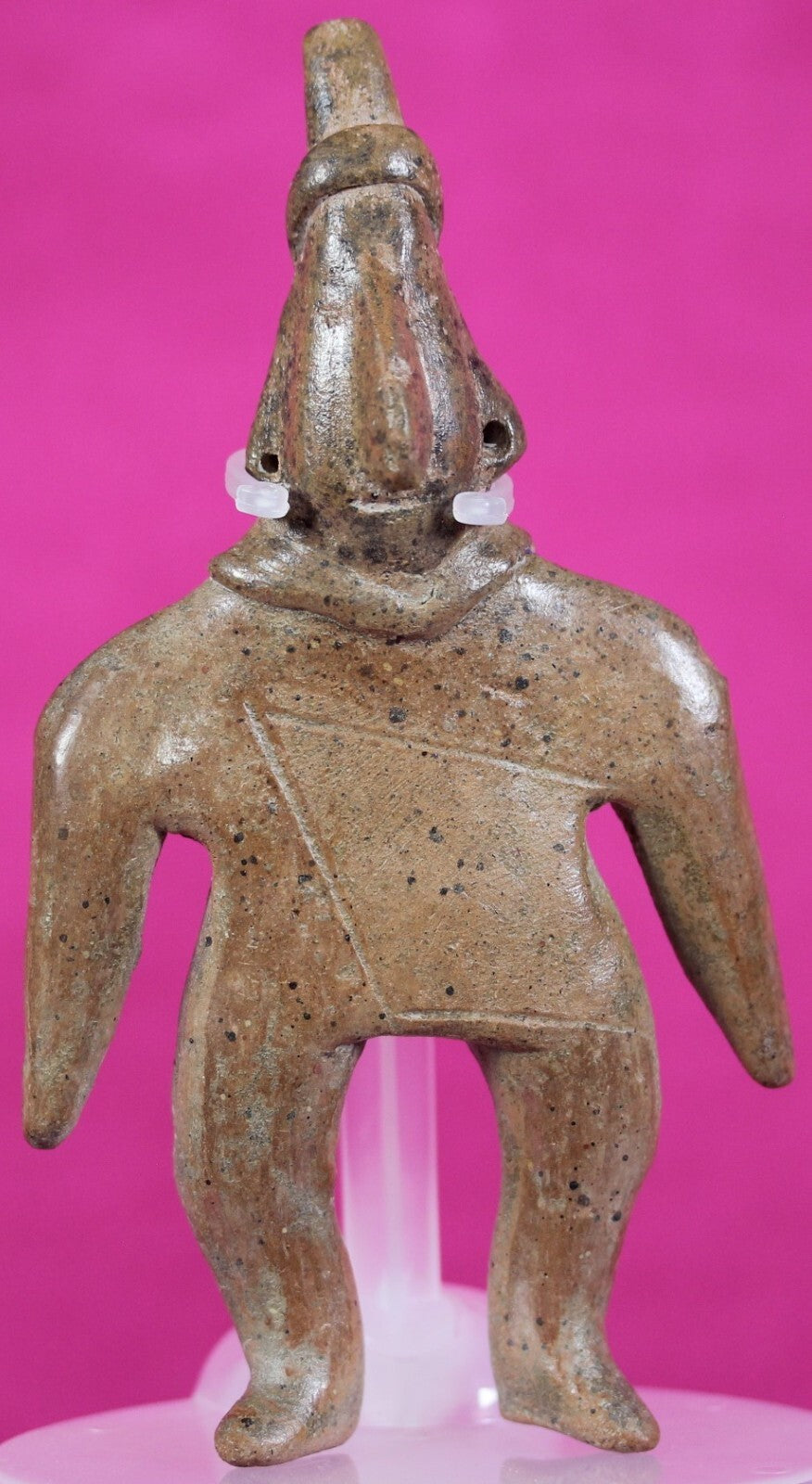 Pre Columbian Artifact Authentic Colima Shaman Tomb Figure 300BC-300AD COA J13