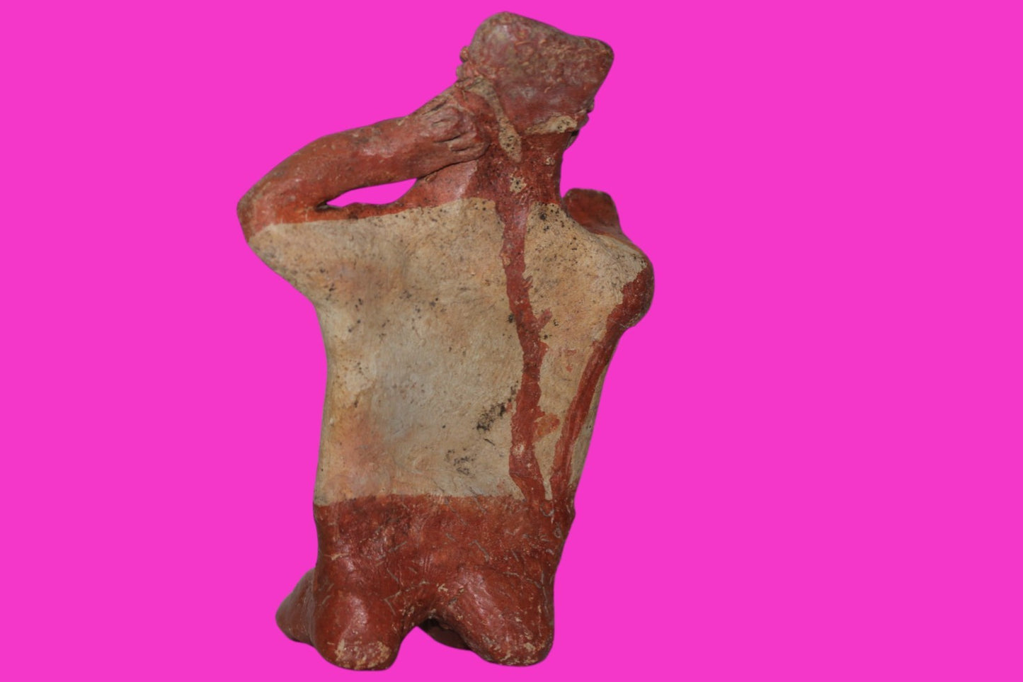 Pre Columbian Genuine Artifact Female Jalisco Figure Mexico 250BC-1000AD COA 209