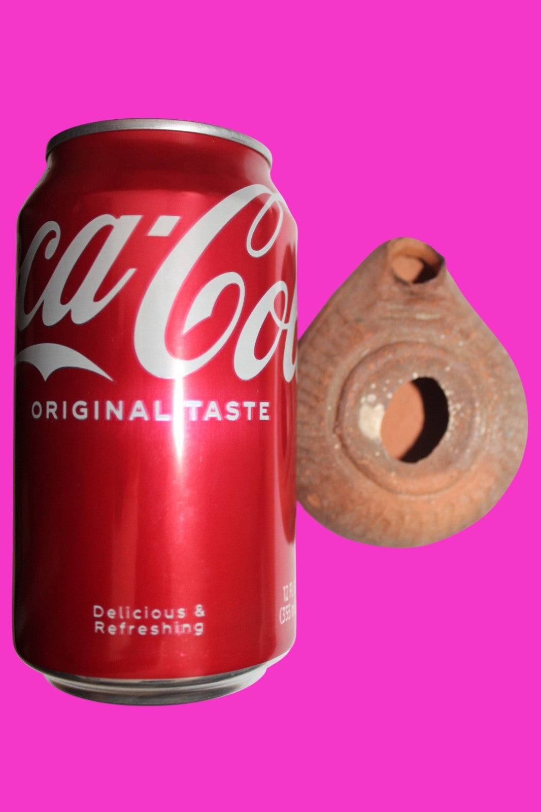 Ancient Holy Land Oil Lamp Artifact From Jesus Christ Home Land 100-500AD COA 58