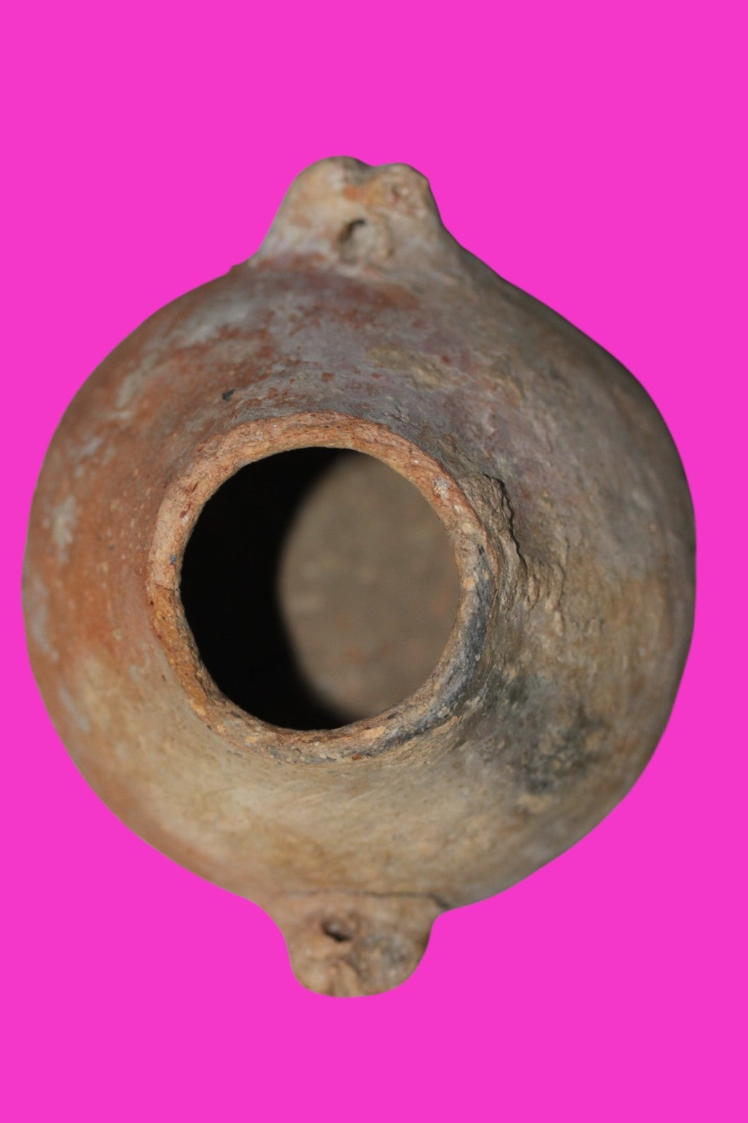 Time of Canaanites Holy Land Artifact Ancient 5500 Year Old Jar 3500 BC COA J144