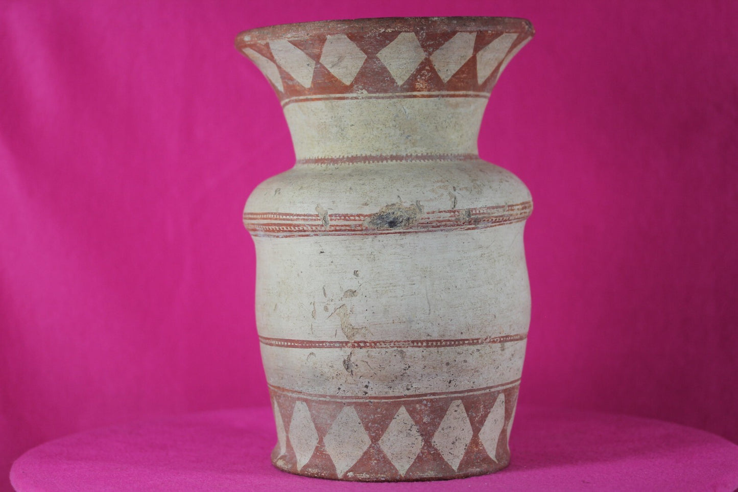 Large Ban Chiang Thailand Artifact Very Rare Pottery Jar 300-200 BC COA T122