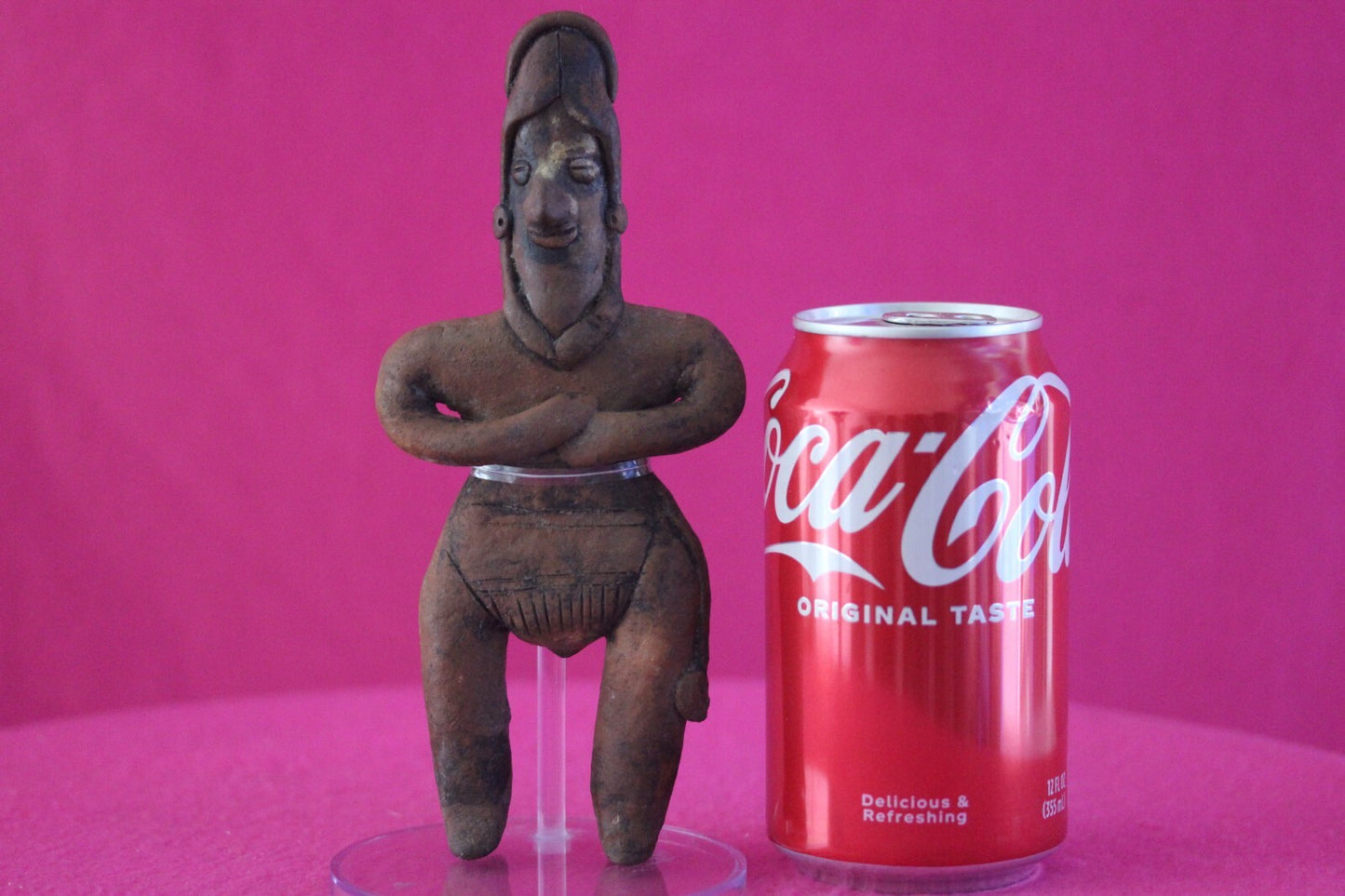 Authentic Pre Columbian Artifact Tomb Figure Colima Mexico 100 BC-250 AD COA 160