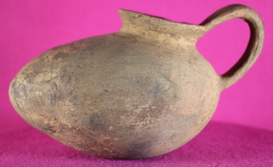 Pre Columbian Authentic Artifact Shoe Jar Zapotec Mexico 750-1250 AD COA J47