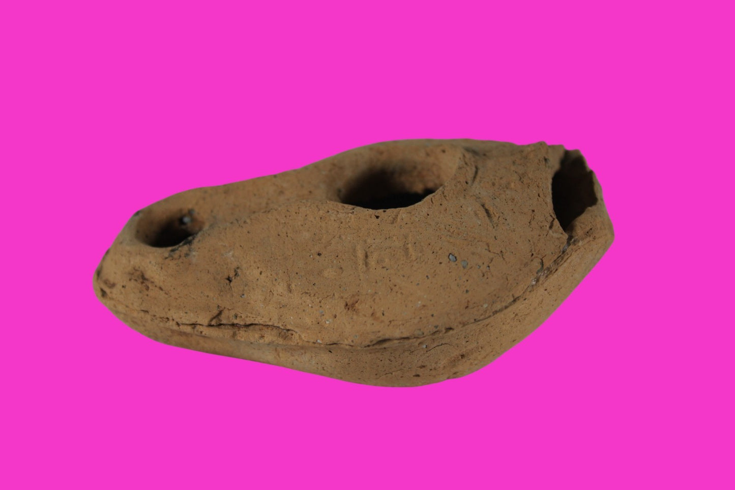 Ancient Holy Land Oil Lamp Artifact  From Jesus Christ Homeland 400-600AD COA 42