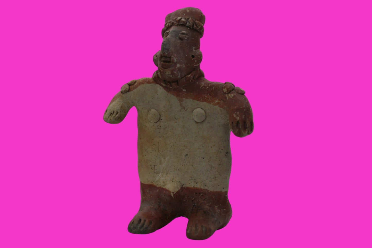 Pre Columbian Artifact Authentic Male Jalisco Figure Mexico 1000BC-250AD COA 213