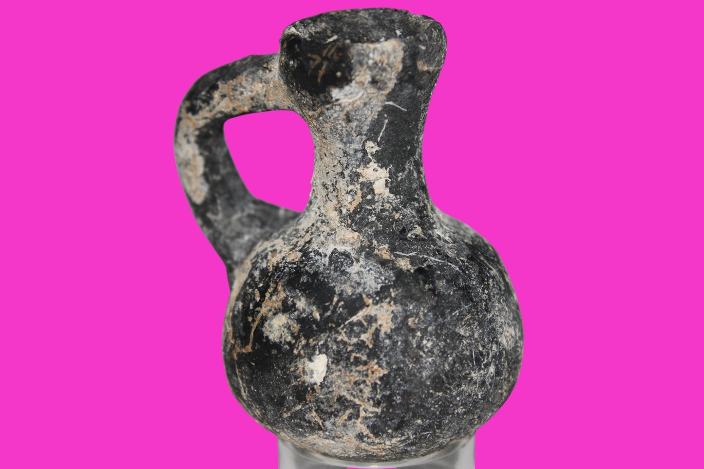 Ancient Holy Land Artifact King David Mini Jugglet Christ Home Land 1000BC COA 3