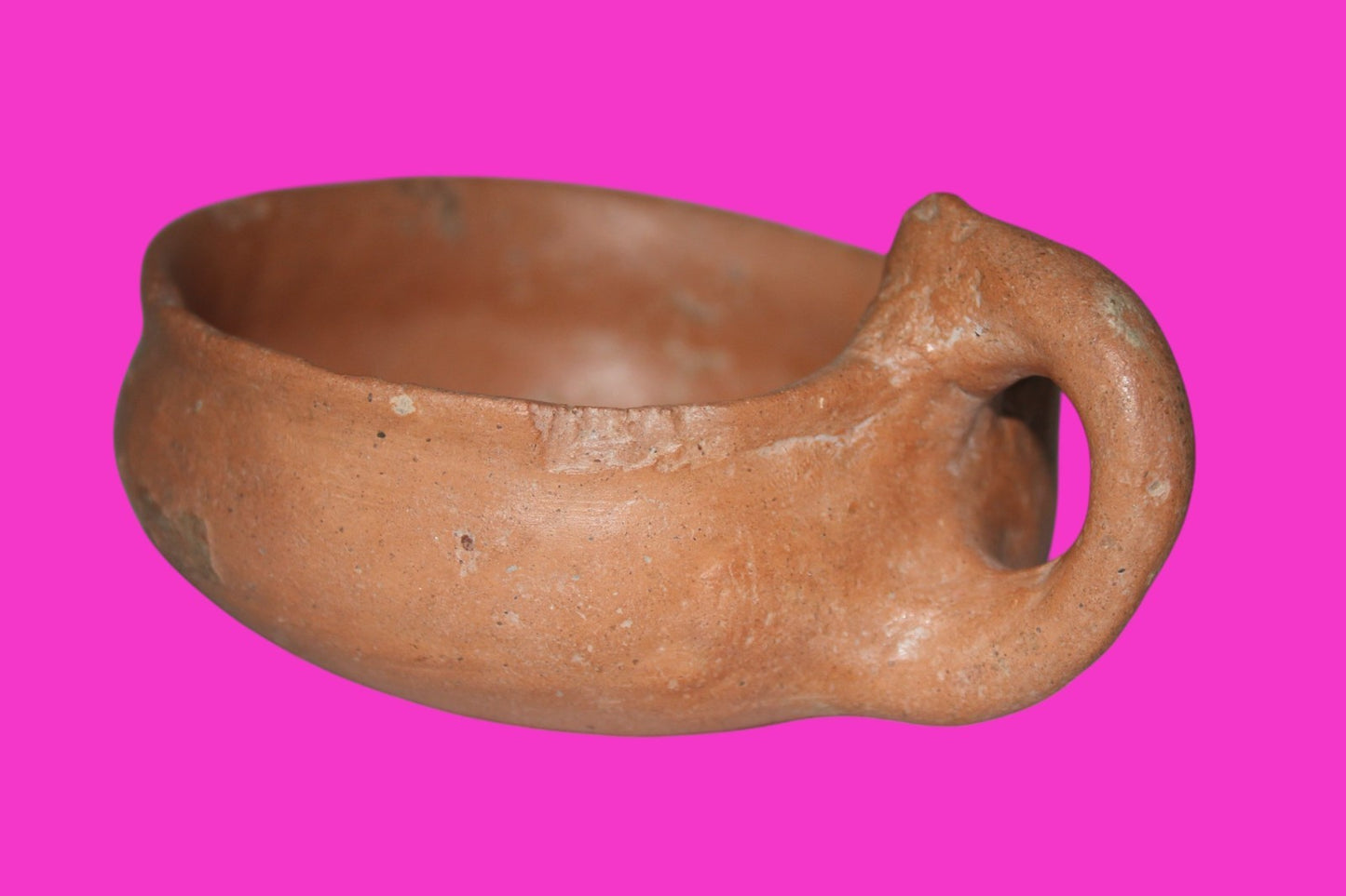 Ancient Holy Land Artifact 4000 Year Old Cup Time of Abraham 2000 BC COA J114