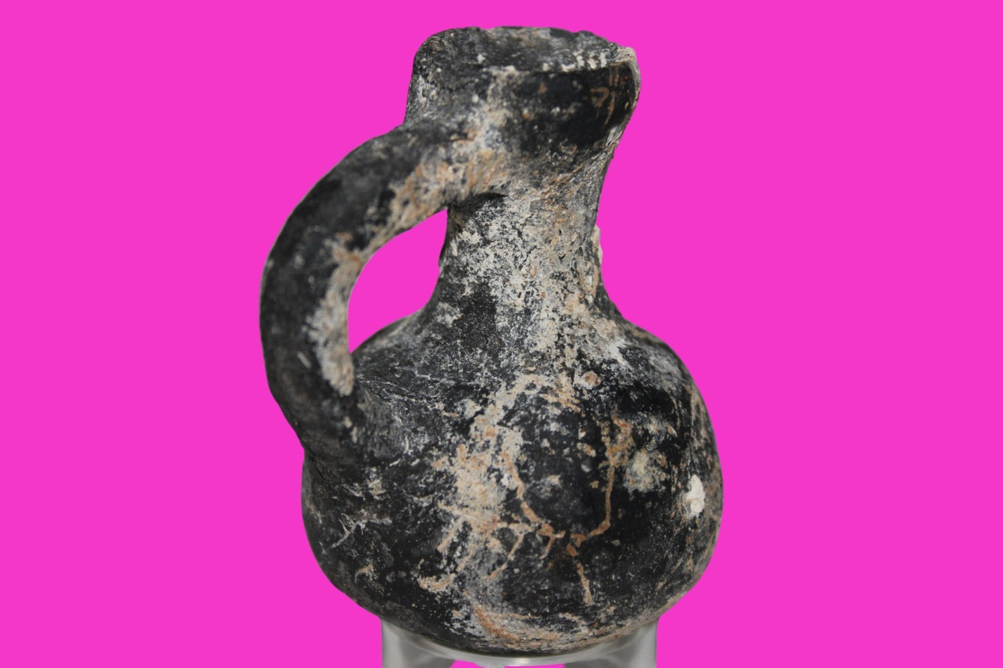 Ancient Holy Land Artifact King David Mini Jugglet Christ Home Land 1000BC COA 3