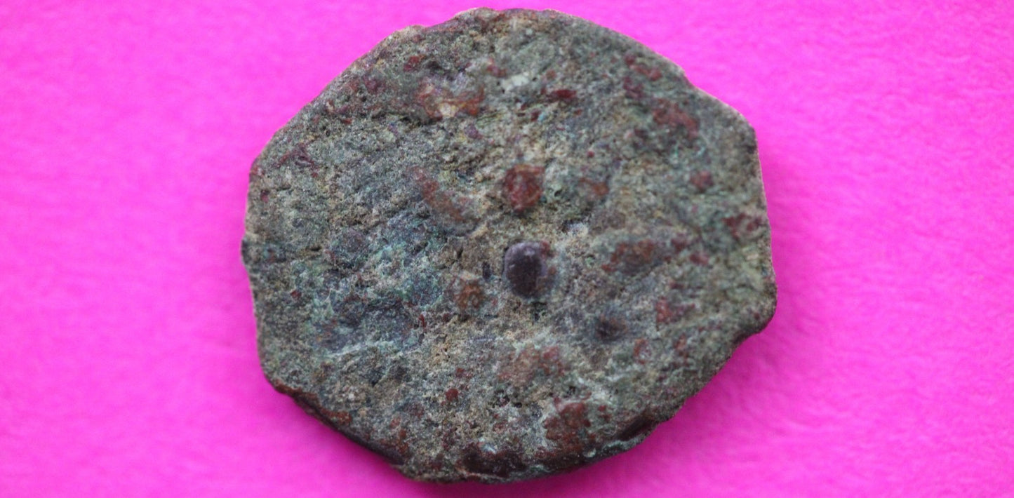 Jesus Christ Lifetime Widow's Mite Holy Land Artifact Free Display Frame COA 13