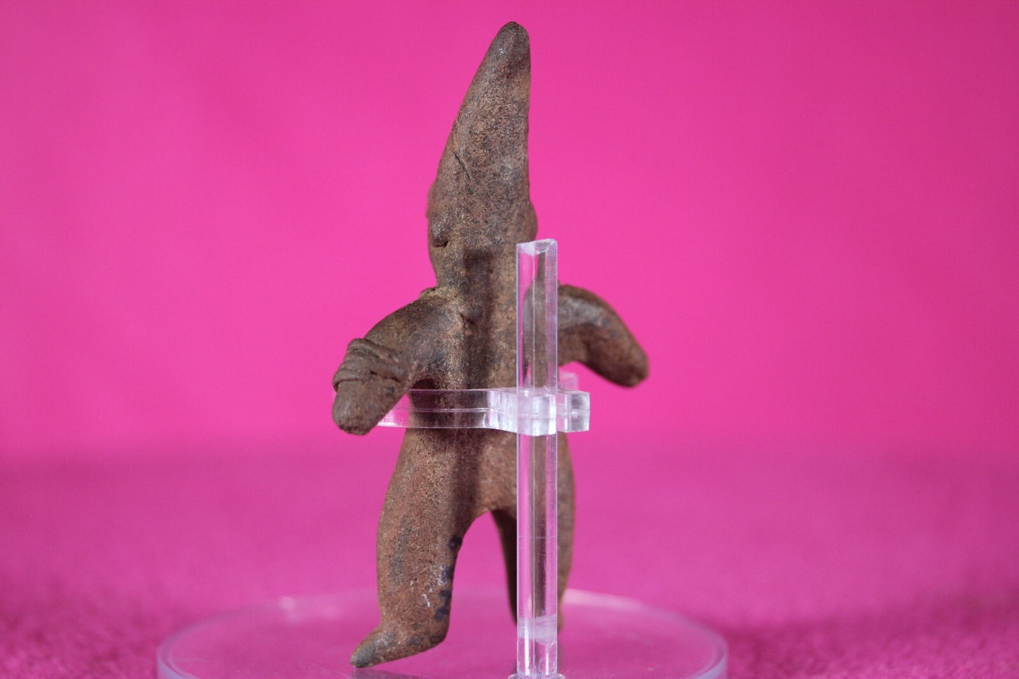 Authentic Pre Columbian Artifact Archaic Tomb Figure Colima Mexico 100BC COA 135