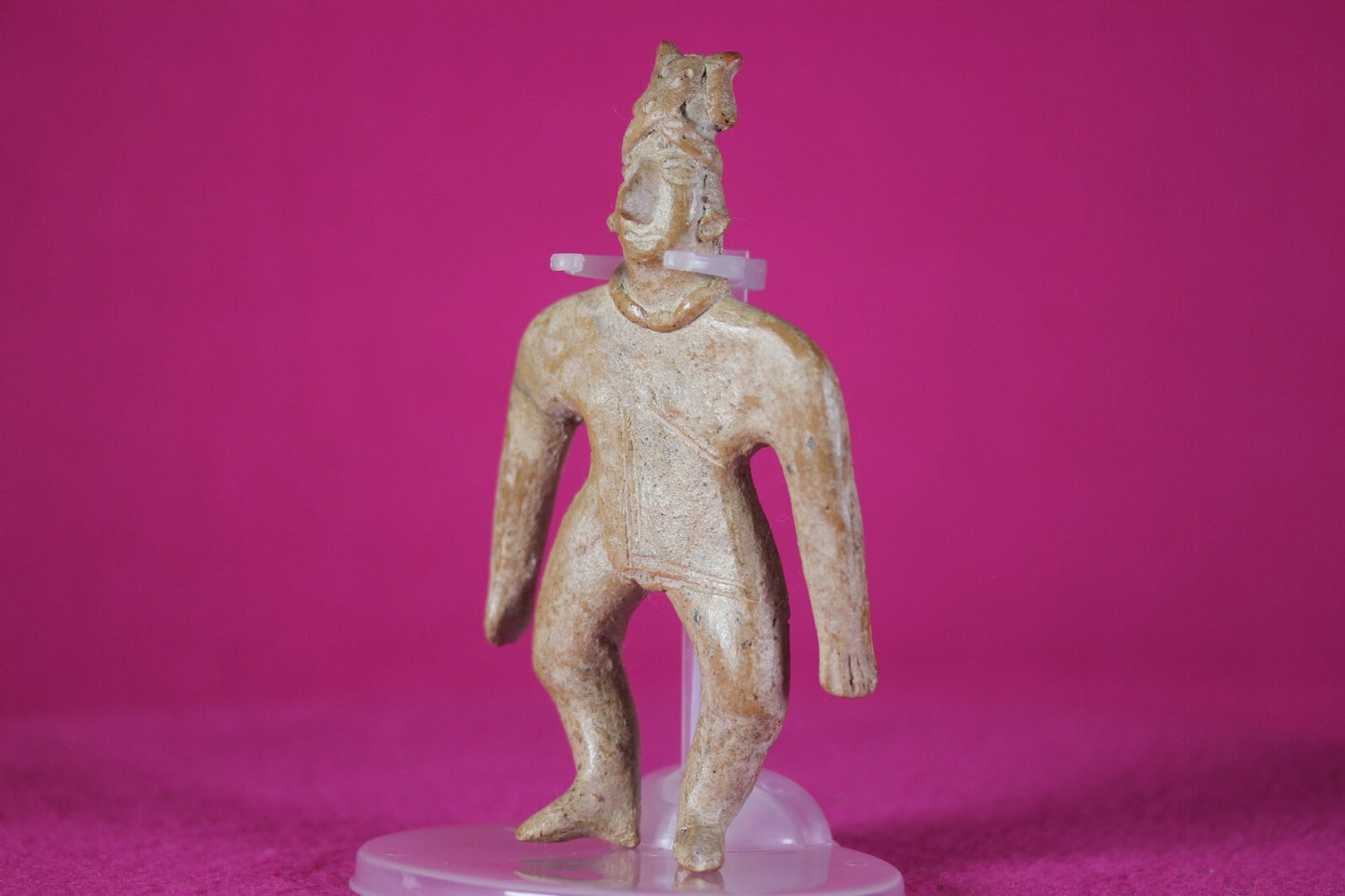 Pre Columbian Artifact Colima Figure Mexico 300BC-300AD Certified COA J30